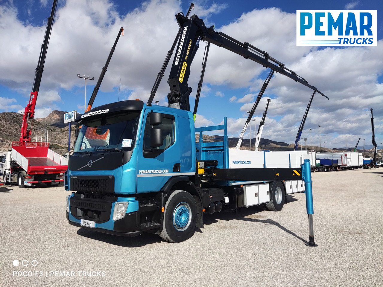 VOLVO FE 320 GRUA CAJA FIJA - Xe cẩu tự hành: hình 1 VOLVO FE 320 GRUA CAJA FIJA - Xe cẩu tự hành: hình 1