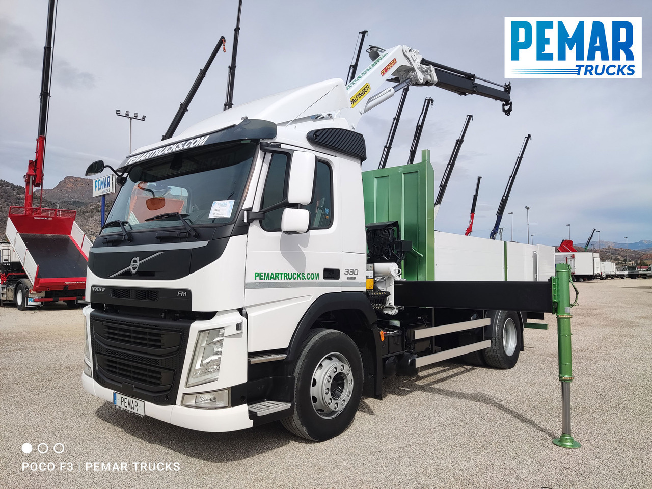 VOLVO FM 330 4X2 GRUA CAJA FIJA - Xe tải thùng lửng/ Phẳng, Xe cẩu tự hành: hình 1 VOLVO FM 330 4X2 GRUA CAJA FIJA - Xe tải thùng lửng/ Phẳng, Xe cẩu tự hành: hình 1