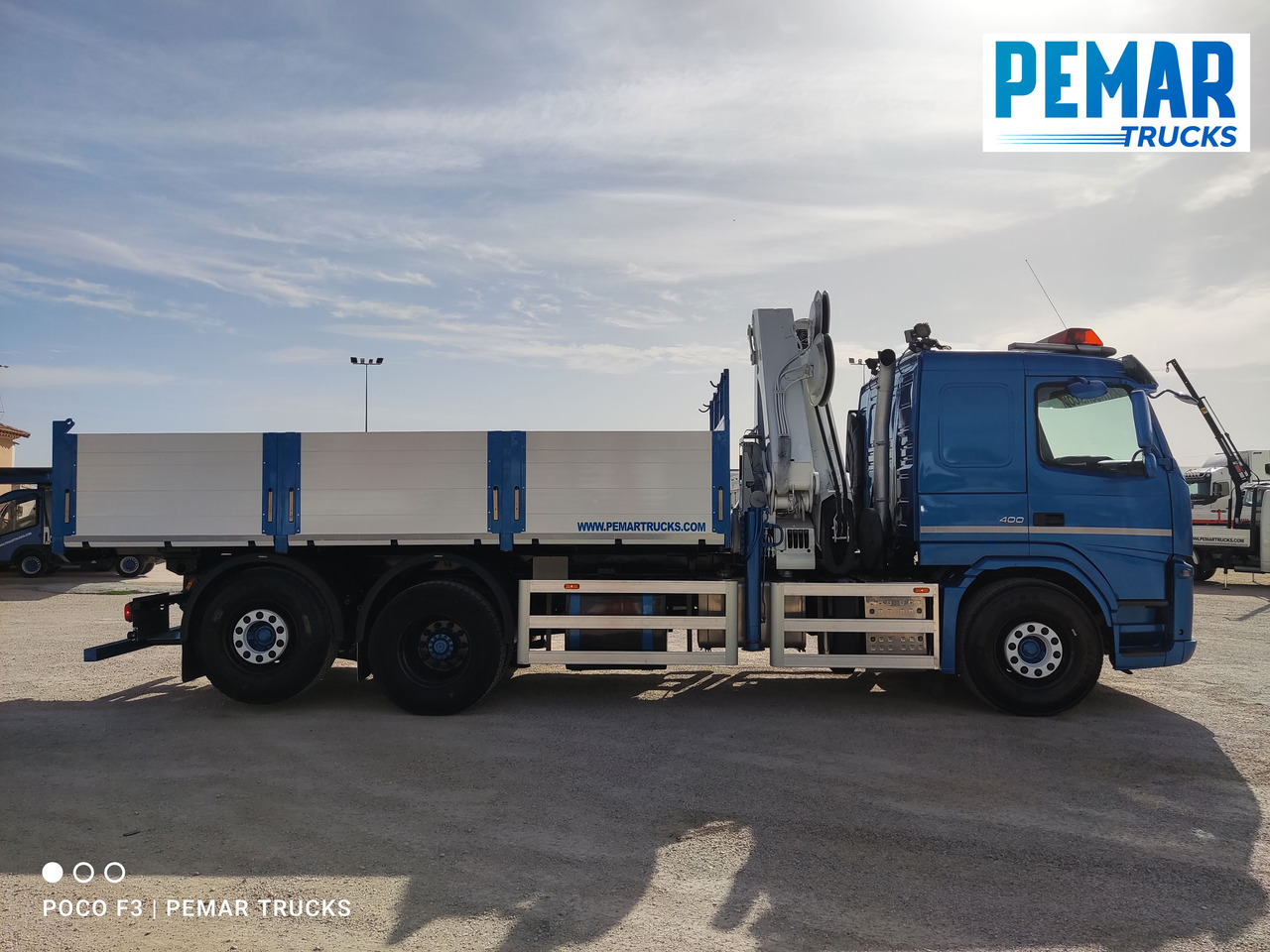 VOLVO FM 400 6X2 GRUA PALFINGER PK 23002 BASCULANTE - Xe ben, Xe cẩu tự hành: hình 5 VOLVO FM 400 6X2 GRUA PALFINGER PK 23002 BASCULANTE - Xe ben, Xe cẩu tự hành: hình 5