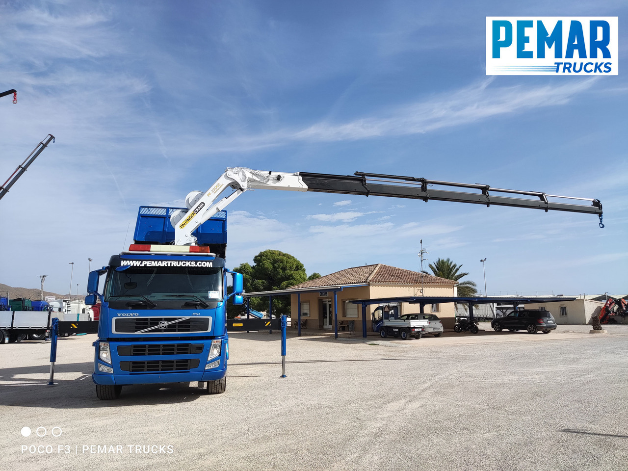 Xe ben, Xe cẩu tự hành VOLVO FM 400 6X2 GRUA PALFINGER PK 23002 BASCULANTE: hình 24