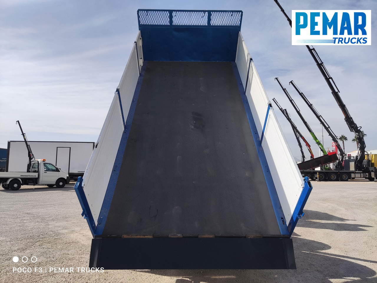 Xe ben, Xe cẩu tự hành VOLVO FM 400 6X2 GRUA PALFINGER PK 23002 BASCULANTE: hình 16