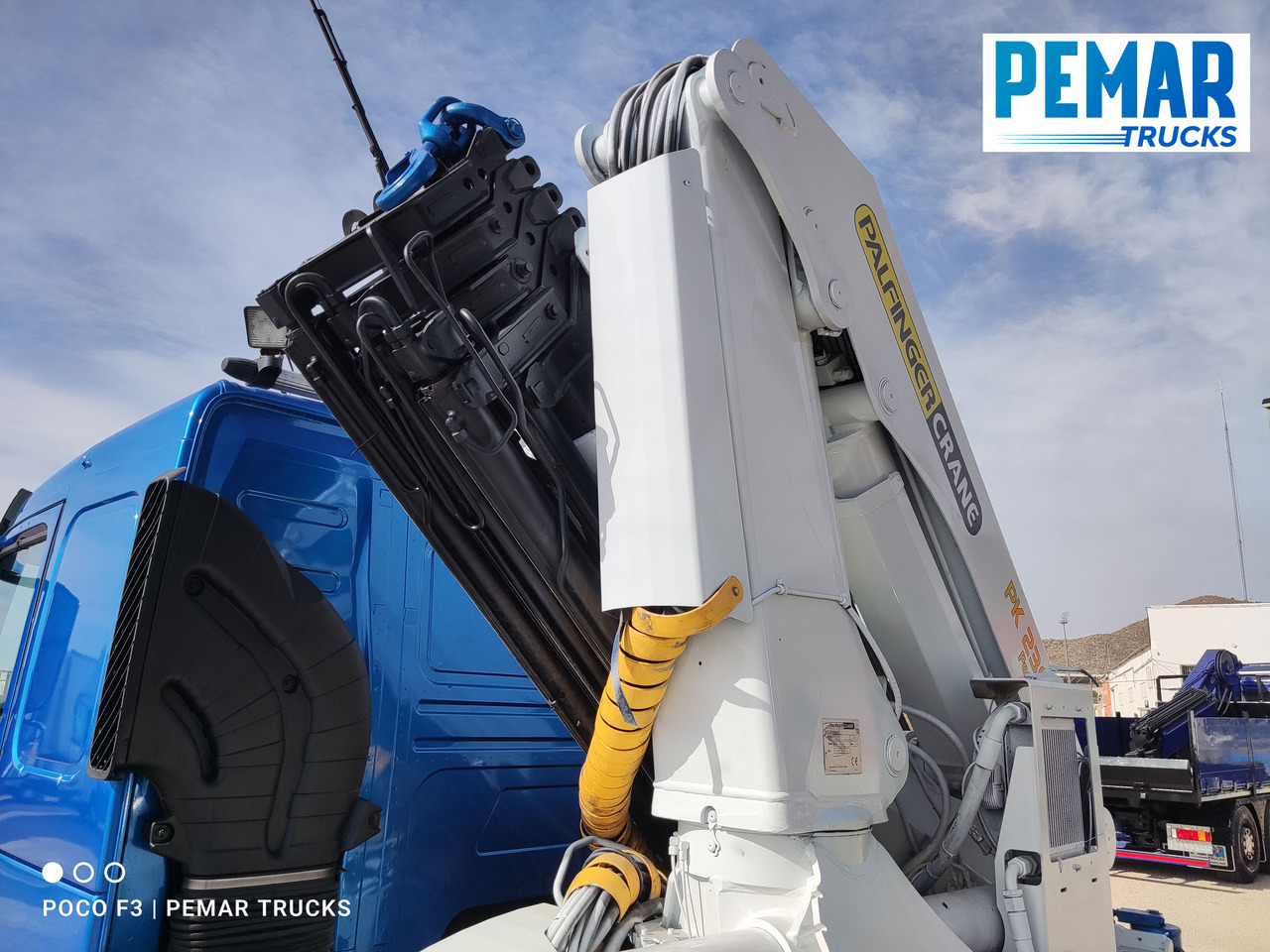 Xe ben, Xe cẩu tự hành VOLVO FM 400 6X2 GRUA PALFINGER PK 23002 BASCULANTE: hình 20