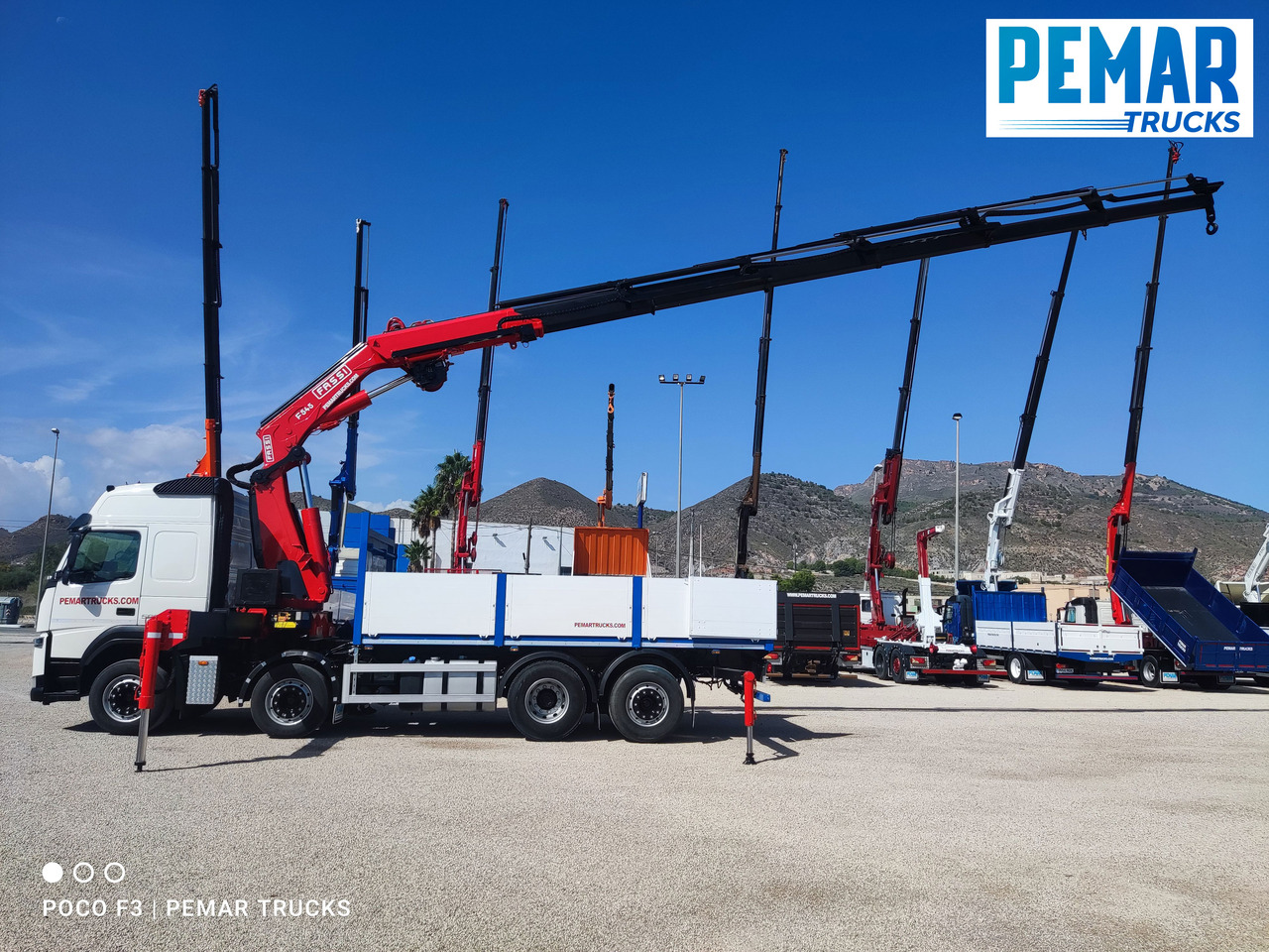 VOLVO FM 500 8X2 GRUA CAJA FIJA 32T - Xe cẩu tự hành: hình 4 VOLVO FM 500 8X2 GRUA CAJA FIJA 32T - Xe cẩu tự hành: hình 4