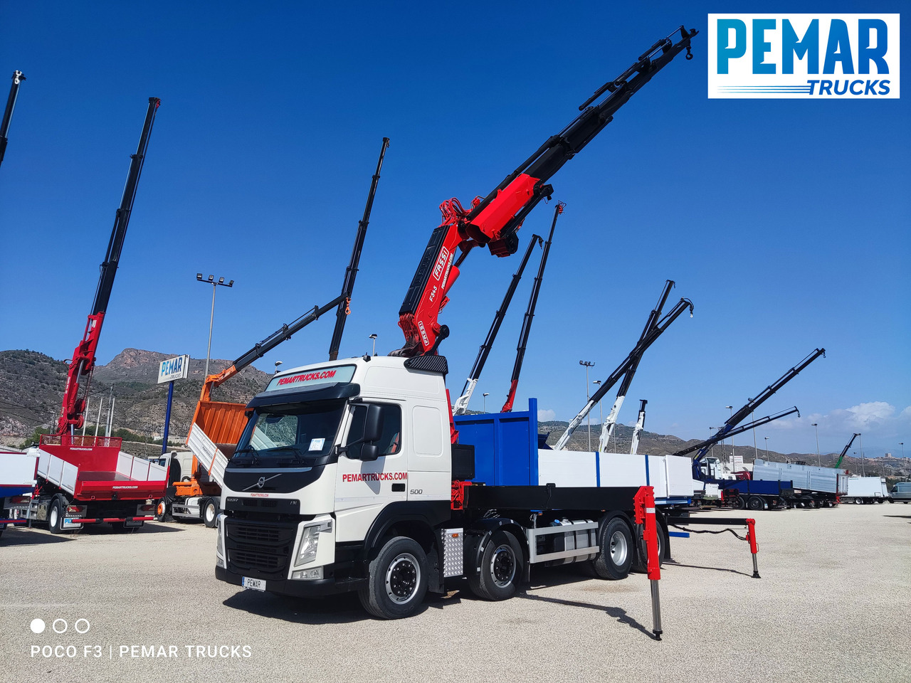 VOLVO FM 500 8X2 GRUA CAJA FIJA 32T - Xe cẩu tự hành: hình 5 VOLVO FM 500 8X2 GRUA CAJA FIJA 32T - Xe cẩu tự hành: hình 5