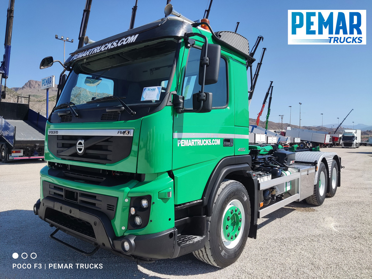 VOLVO FMX 460 6X4 MULTILIFT 21T EURO 5 - Xe tải nâng móc: hình 2 VOLVO FMX 460 6X4 MULTILIFT 21T EURO 5 - Xe tải nâng móc: hình 2