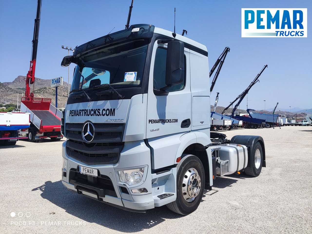 MERCEDES-BENZ ACTROS 1845 TRACTORA EQUIPO HIDRAULICO - Xe đầu kéo: hình 1 MERCEDES-BENZ ACTROS 1845 TRACTORA EQUIPO HIDRAULICO - Xe đầu kéo: hình 1