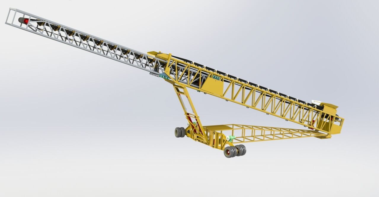 Kinglink New Belt Conveyor | Telescopic Radial Stacker - Băng chuyền: hình 4 Kinglink New Belt Conveyor | Telescopic Radial Stacker - Băng chuyền: hình 4