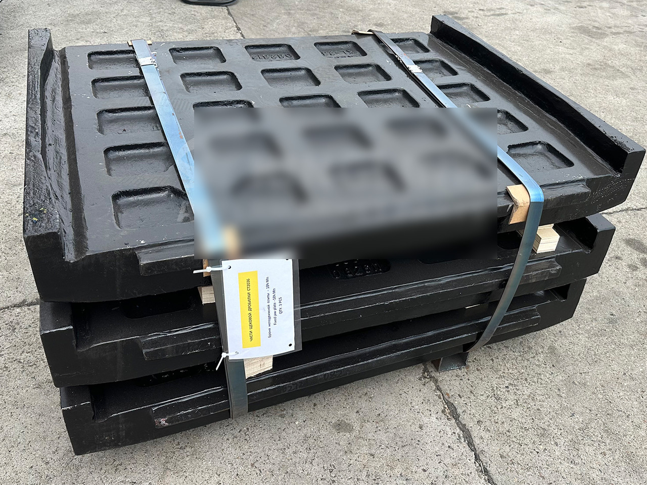 KINGLINK High Manganese Steel Fixed Jaw Plates 17003346 for CT2036 Jaw Crusher - Phụ tùng cho Máy móc xây dựng: hình 1 KINGLINK High Manganese Steel Fixed Jaw Plates 17003346 for CT2036 Jaw Crusher - Phụ tùng cho Máy móc xây dựng: hình 1