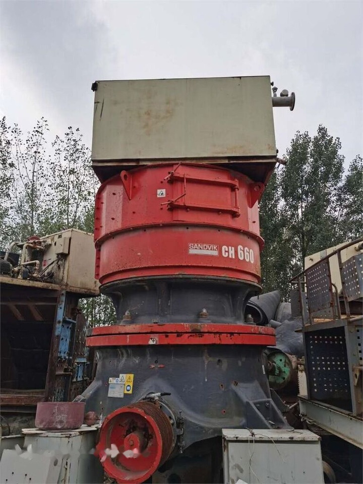 Sandvik CH660 - Máy nghiền hình nón: hình 1 Sandvik CH660 - Máy nghiền hình nón: hình 1