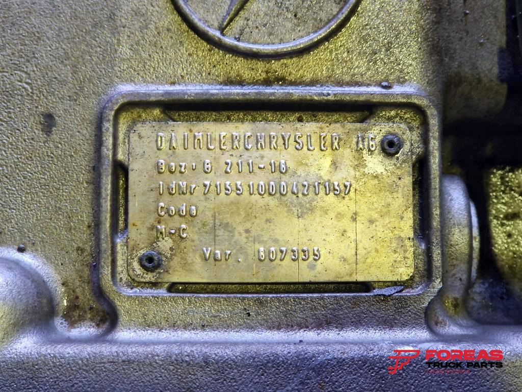 Hộp số cho Xe tải MERCEDES-BENZ ACTROS MP3 G211 - 16 WITHOUT INTARDER: hình 9 Hộp số cho Xe tải MERCEDES-BENZ ACTROS MP3 G211 - 16 WITHOUT INTARDER: hình 9