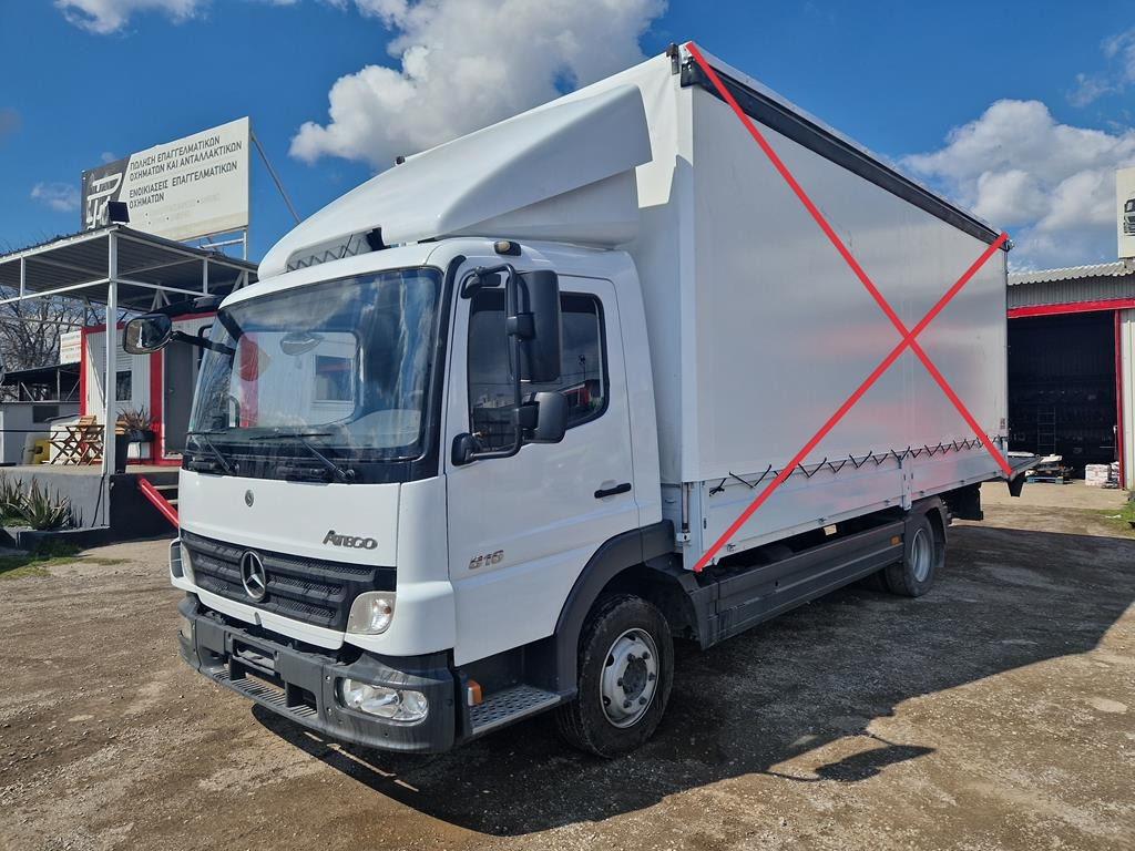 MERCEDES-BENZ ATEGO 816 - Xe tải thùng mui bạt: hình 1 MERCEDES-BENZ ATEGO 816 - Xe tải thùng mui bạt: hình 1