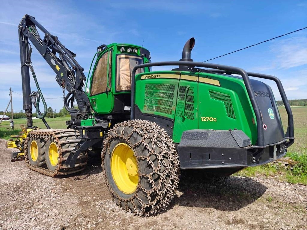 John Deere 1270 G - Máy thu hoạch rừng: hình 3 John Deere 1270 G - Máy thu hoạch rừng: hình 3