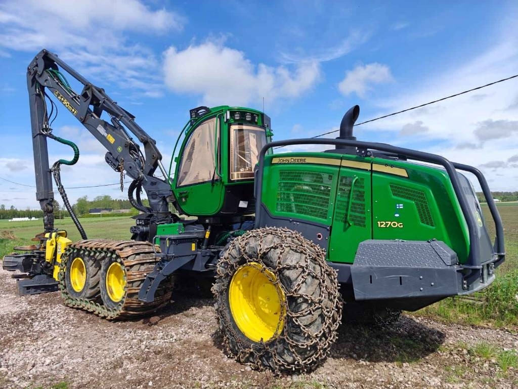John Deere 1270 G - Máy thu hoạch rừng: hình 3 John Deere 1270 G - Máy thu hoạch rừng: hình 3