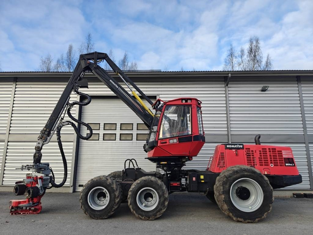 Komatsu 901 TX.1 - Máy thu hoạch rừng: hình 2 Komatsu 901 TX.1 - Máy thu hoạch rừng: hình 2