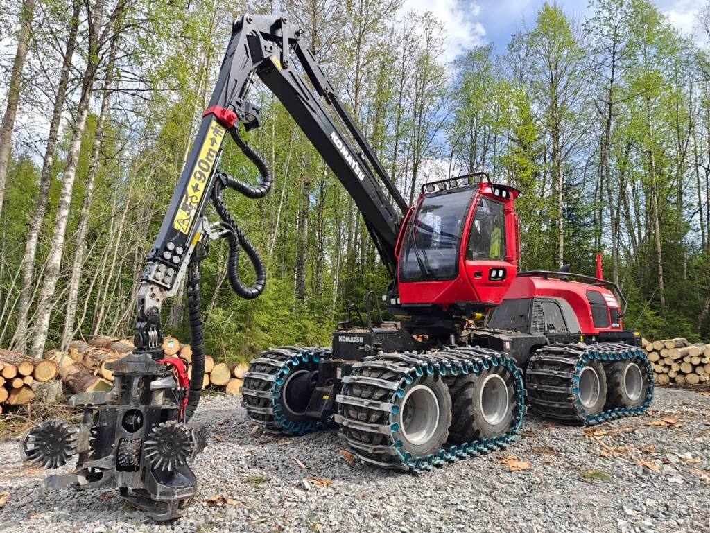 Komatsu 901 XC - Máy thu hoạch rừng: hình 1 Komatsu 901 XC - Máy thu hoạch rừng: hình 1