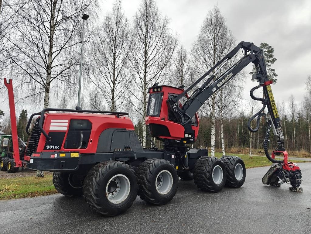 Komatsu 901 XC - Máy thu hoạch rừng: hình 5 Komatsu 901 XC - Máy thu hoạch rừng: hình 5