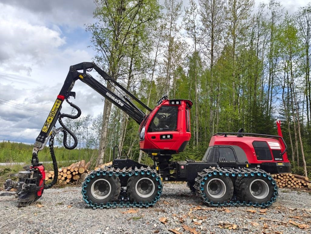 Komatsu 901 XC - Máy thu hoạch rừng: hình 2 Komatsu 901 XC - Máy thu hoạch rừng: hình 2