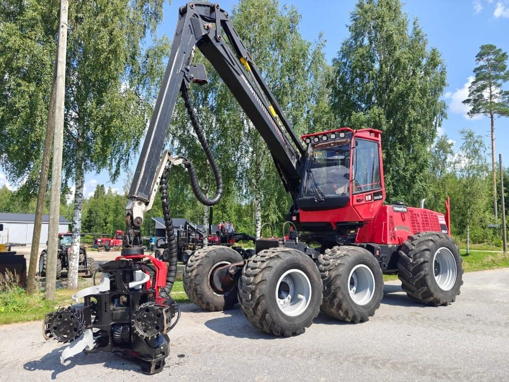 Komatsu 911.4 - Máy thu hoạch rừng: hình 1 Komatsu 911.4 - Máy thu hoạch rừng: hình 1