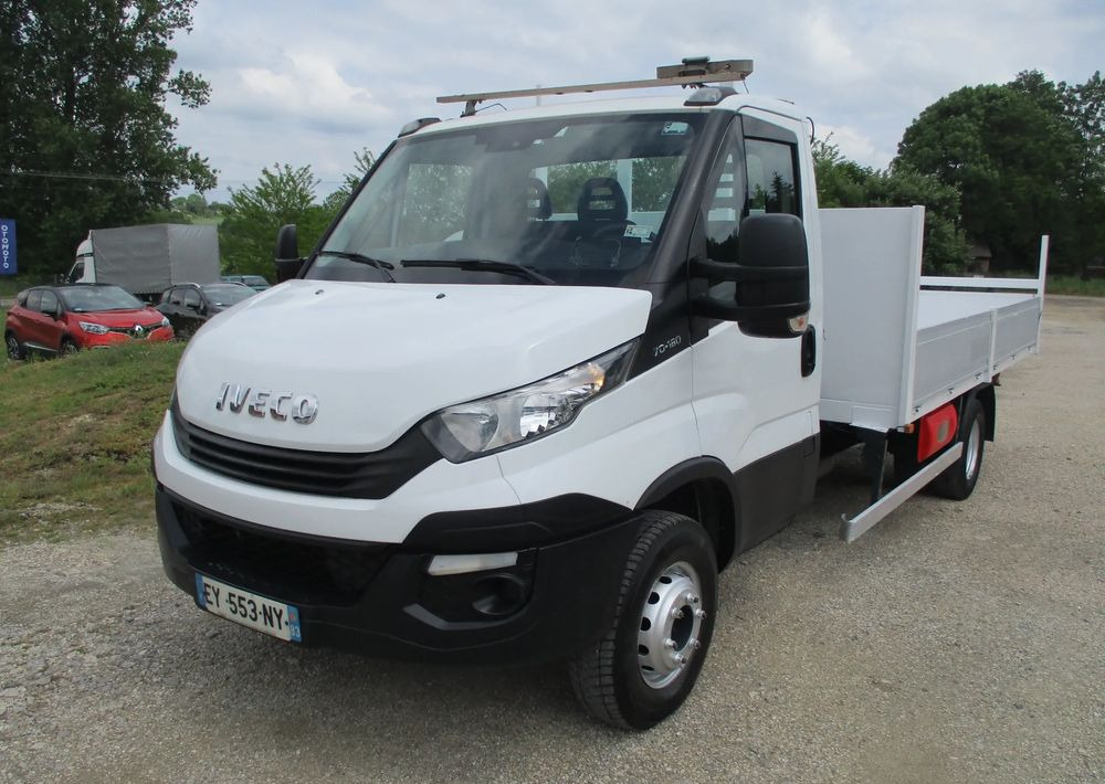 Iveco Daily 3.0 na bliźniaku 70C18 skrzynia, laweta, rama, HDS, 70-180 kiper - Xe tải thùng lửng/ Phẳng: hình 1 Iveco Daily 3.0 na bliźniaku 70C18 skrzynia, laweta, rama, HDS, 70-180 kiper - Xe tải thùng lửng/ Phẳng: hình 1