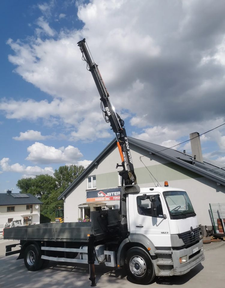 Mercedes-Benz Atego 1823 żuraw HDS Atlas 105.2 koła 315/80R22,5 - Máy móc khác: hình 1 Mercedes-Benz Atego 1823 żuraw HDS Atlas 105.2 koła 315/80R22,5 - Máy móc khác: hình 1