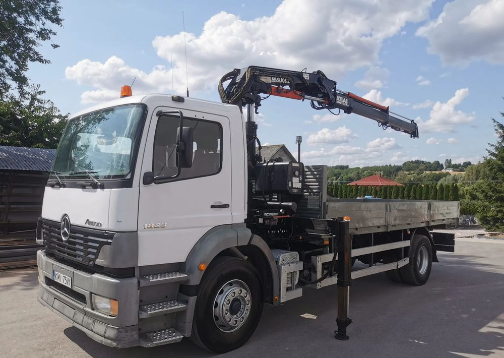 Mercedes-Benz Atego 1823 żuraw HDS Atlas 105.2 koła 315/80R22,5 - Xe tải thùng lửng/ Phẳng, Xe cẩu tự hành: hình 1 Mercedes-Benz Atego 1823 żuraw HDS Atlas 105.2 koła 315/80R22,5 - Xe tải thùng lửng/ Phẳng, Xe cẩu tự hành: hình 1