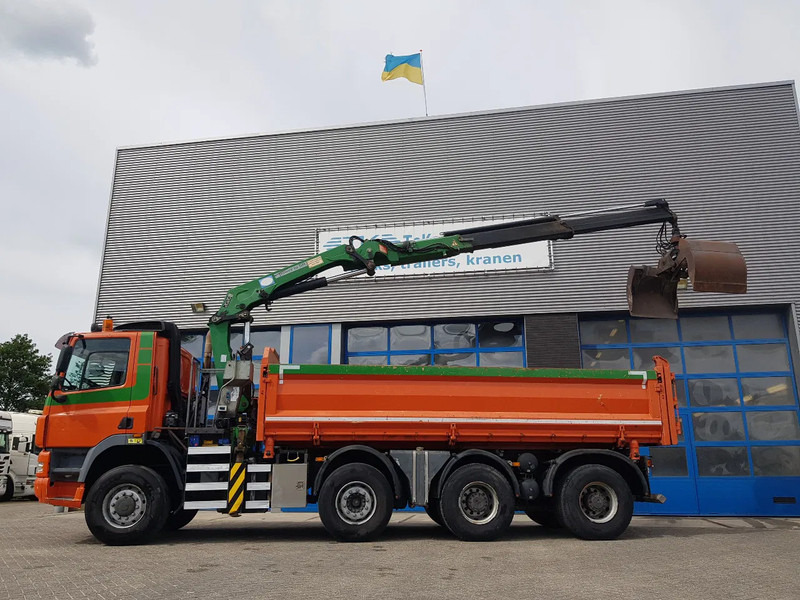 Ginaf X 4343 TS 8x6 Kipper kraan HMF 2020 - Xe ben: hình 4 Ginaf X 4343 TS 8x6 Kipper kraan HMF 2020 - Xe ben: hình 4