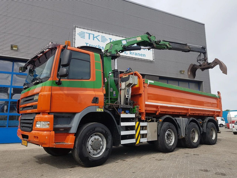 Ginaf X 4343 TS 8x6 Kipper kraan HMF 2020 - Xe ben: hình 1 Ginaf X 4343 TS 8x6 Kipper kraan HMF 2020 - Xe ben: hình 1