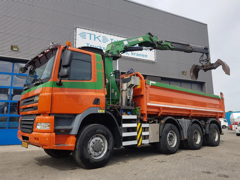 Ginaf X 4343 TS 8x6 Kipper kraan HMF 2020 - Xe ben: hình 1 Ginaf X 4343 TS 8x6 Kipper kraan HMF 2020 - Xe ben: hình 1