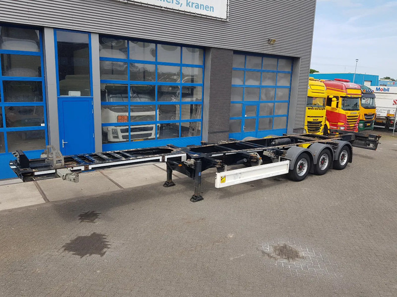 Renders 3DFCST multi chassis SAF Schijfremmen - Xe chở container/ Sơ mi rơ moóc hoán đổi thân: hình 1 Renders 3DFCST multi chassis SAF Schijfremmen - Xe chở container/ Sơ mi rơ moóc hoán đổi thân: hình 1