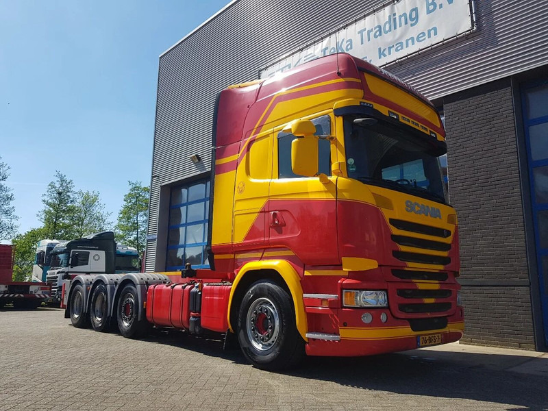 Scania R450 8x2 Topline ADR EX/II, EX/III, FL en AT SCR only - Xe chở container/ Xe tải hoán đổi thân: hình 5 Scania R450 8x2 Topline ADR EX/II, EX/III, FL en AT SCR only - Xe chở container/ Xe tải hoán đổi thân: hình 5