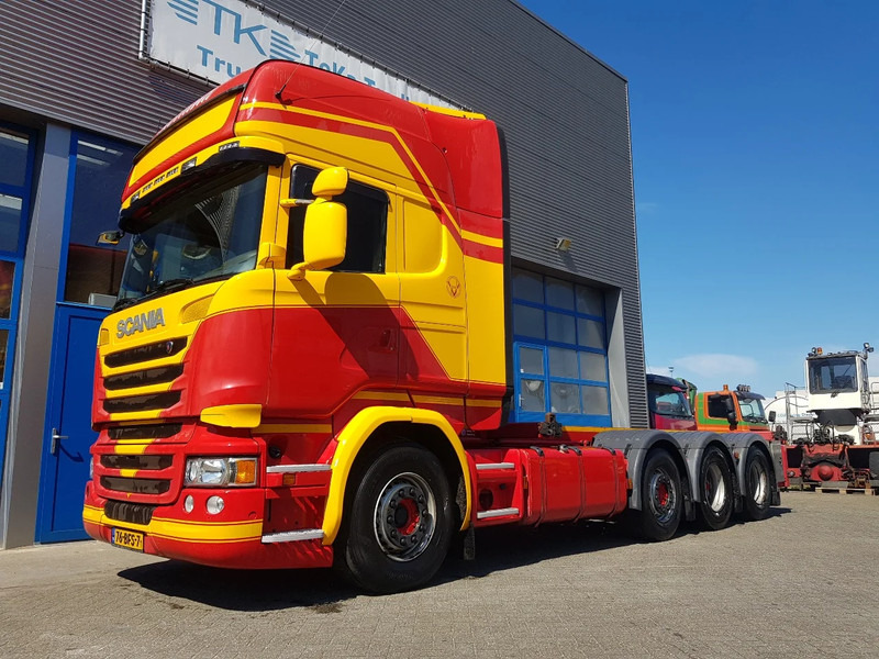 Scania R450 8x2 Topline ADR EX/II, EX/III, FL en AT SCR only - Xe chở container/ Xe tải hoán đổi thân: hình 1 Scania R450 8x2 Topline ADR EX/II, EX/III, FL en AT SCR only - Xe chở container/ Xe tải hoán đổi thân: hình 1