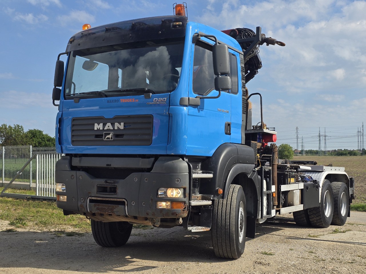MAN TGA 33.430 6X6 / HMF 1823 K3+REM.CON./ HOOK SYSTEM - Xe tải nâng móc, Xe cẩu tự hành: hình 2 MAN TGA 33.430 6X6 / HMF 1823 K3+REM.CON./ HOOK SYSTEM - Xe tải nâng móc, Xe cẩu tự hành: hình 2