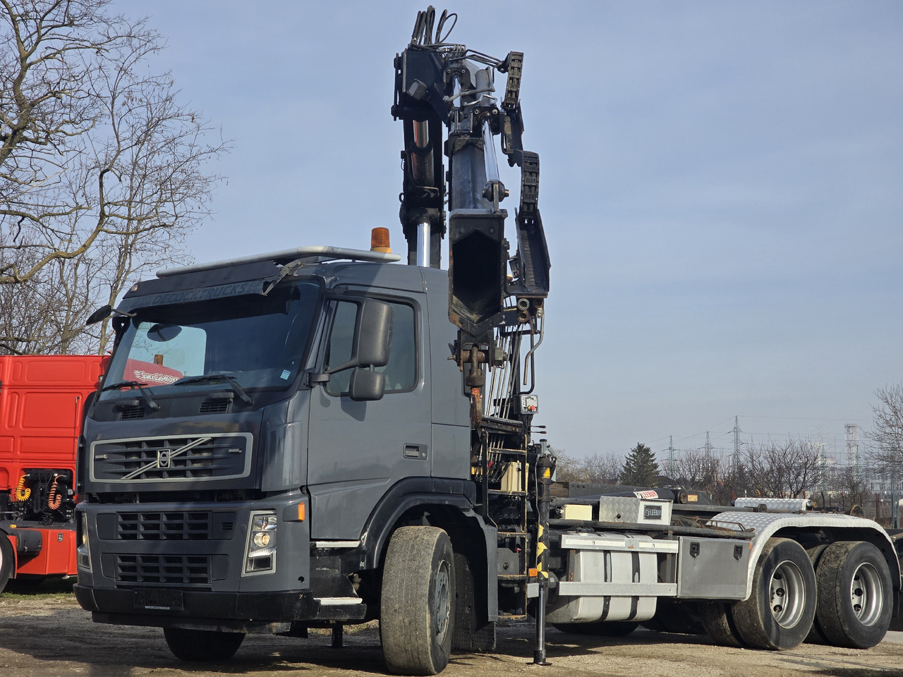 Xe tải nâng móc VOLVO FM 380 HOOK SYSTEM / HIAB 166 D2 DUO: hình 9