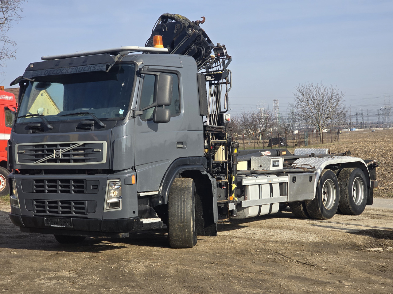 VOLVO FM 380 HOOK SYSTEM / HIAB 166 D2 DUO - Xe tải nâng móc: hình 1 VOLVO FM 380 HOOK SYSTEM / HIAB 166 D2 DUO - Xe tải nâng móc: hình 1