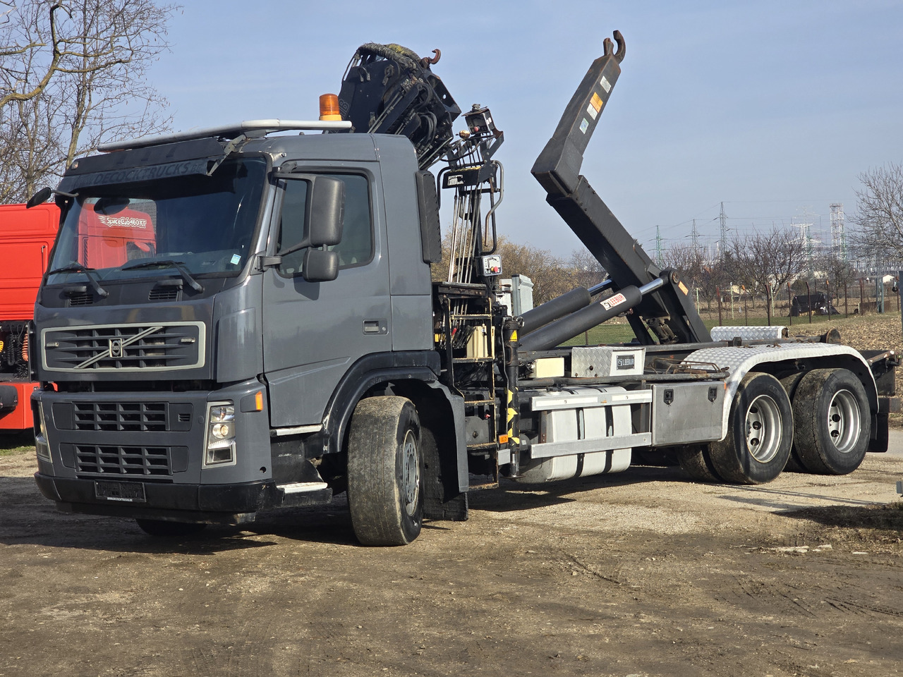 Xe tải nâng móc VOLVO FM 380 HOOK SYSTEM / HIAB 166 D2 DUO: hình 8