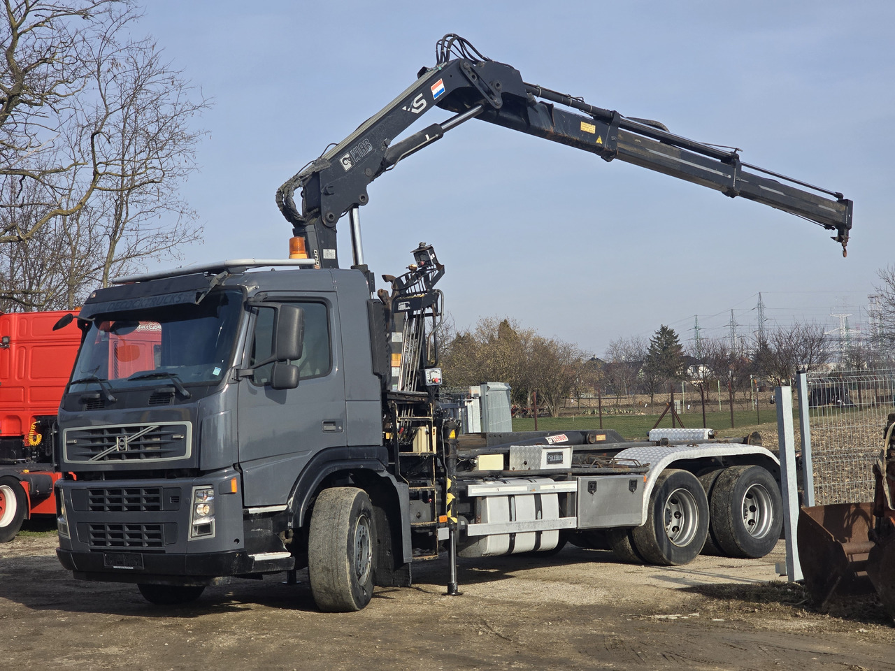 VOLVO FM 380 HOOK SYSTEM / HIAB 166 D2 DUO - Xe tải nâng móc: hình 5 VOLVO FM 380 HOOK SYSTEM / HIAB 166 D2 DUO - Xe tải nâng móc: hình 5