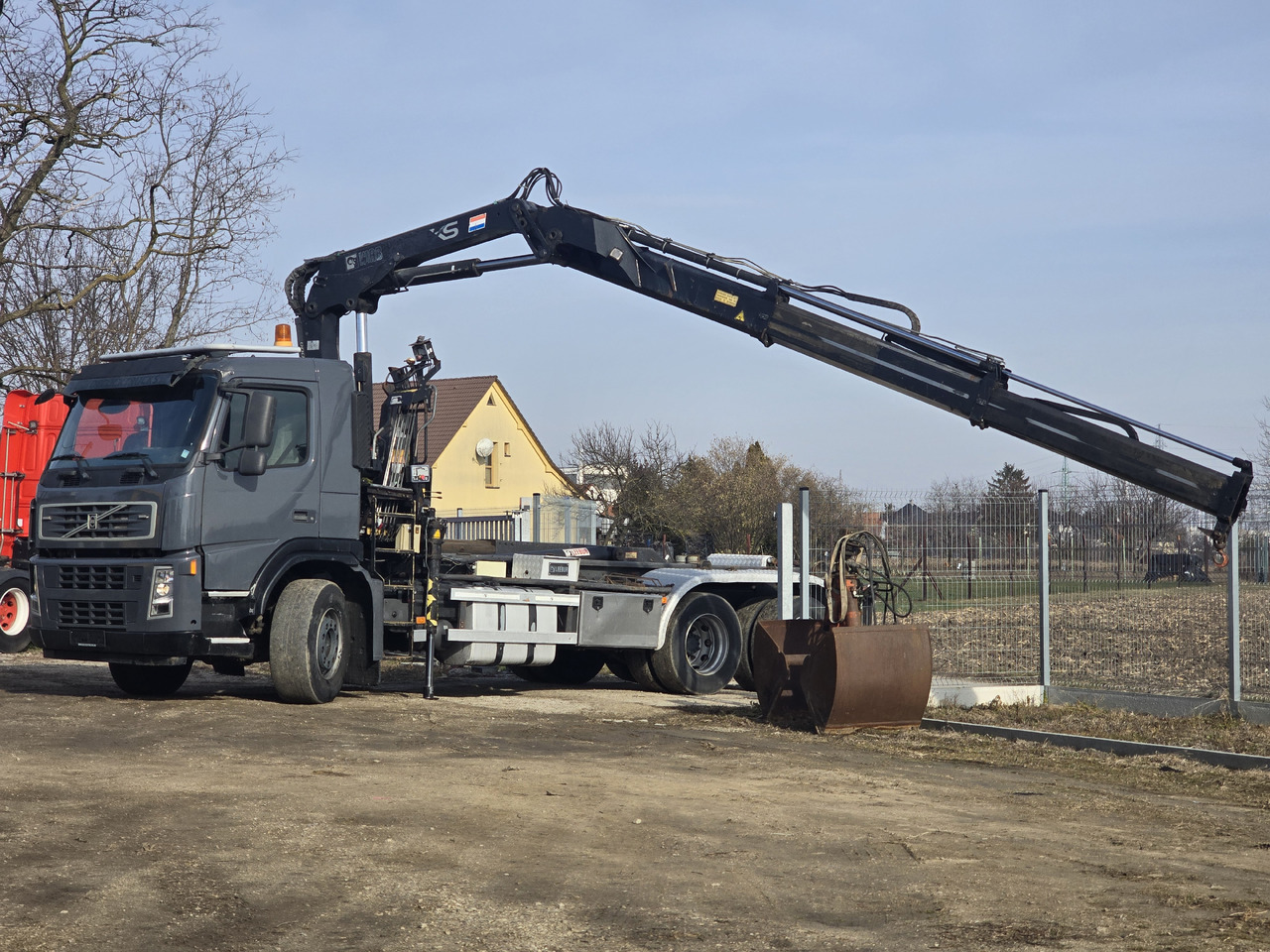 Xe tải nâng móc VOLVO FM 380 HOOK SYSTEM / HIAB 166 D2 DUO: hình 10