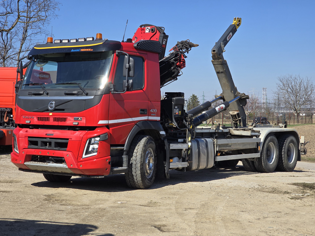 VOLVO FMX 420 6X4 / HIAB 144B-hiduo / hook SPECIAL PRICE ONLY THIS YEAR - Xe tải nâng móc, Xe cẩu tự hành: hình 3 VOLVO FMX 420 6X4 / HIAB 144B-hiduo / hook SPECIAL PRICE ONLY THIS YEAR - Xe tải nâng móc, Xe cẩu tự hành: hình 3