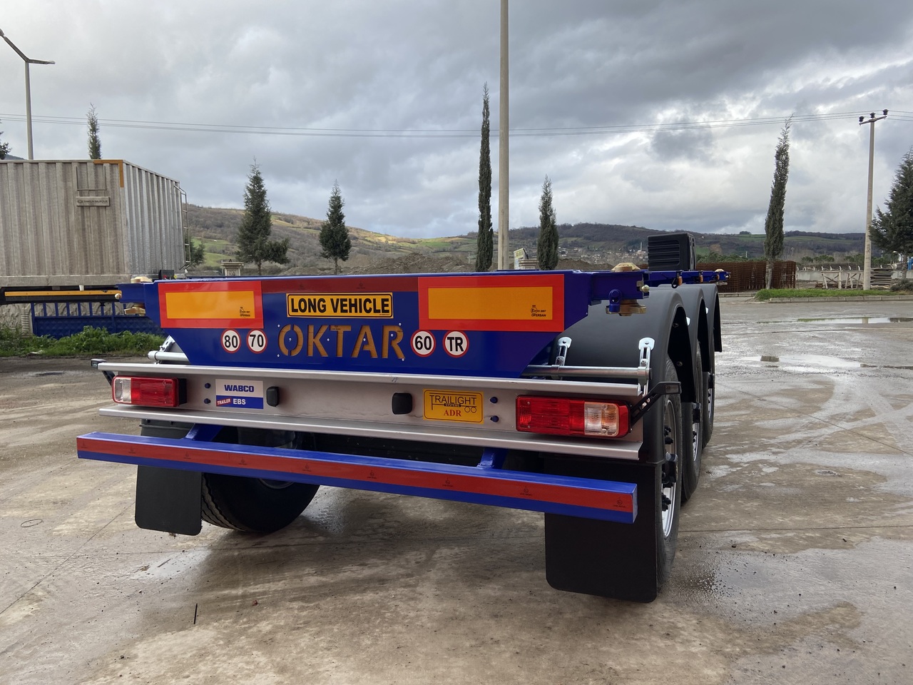 OKTAR ADR CONTAINER TRAILER 20 FEET 2023 - Xe chở container/ Sơ mi rơ moóc hoán đổi thân: hình 3 OKTAR ADR CONTAINER TRAILER 20 FEET 2023 - Xe chở container/ Sơ mi rơ moóc hoán đổi thân: hình 3