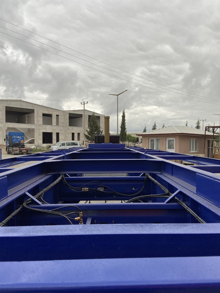 Xe chở container/ Sơ mi rơ moóc hoán đổi thân mới OKTAR CONTAINER TIPPER TRAILER ADR 2023: hình 9