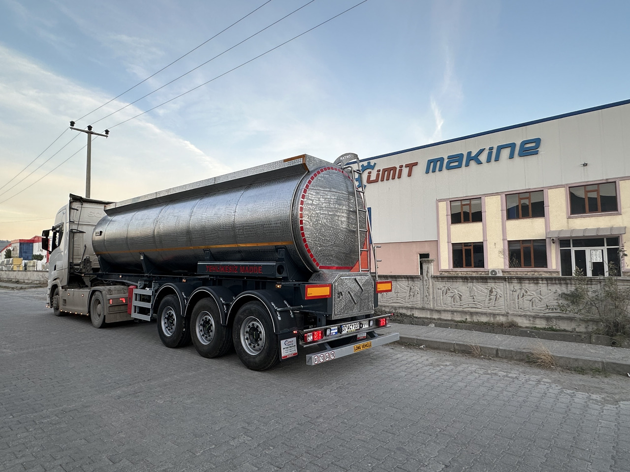 OKTAR TRAILER -TANKER TRAILER 2025 - Sơ mi rơ moóc bồn: hình 1 OKTAR TRAILER -TANKER TRAILER 2025 - Sơ mi rơ moóc bồn: hình 1