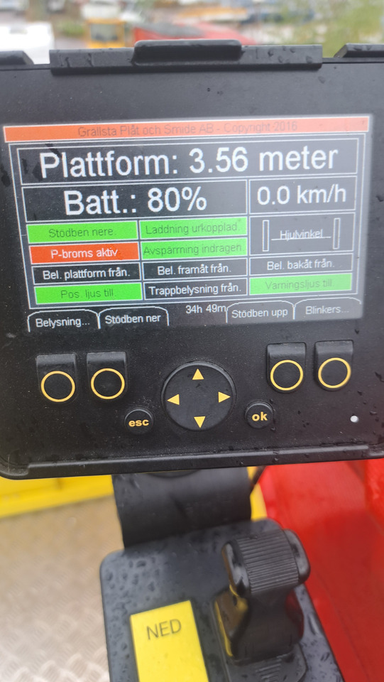 Cầu thang hành khách mới Grällsta Smide GSE Stair 370E4x4 1 unit: hình 6 Cầu thang hành khách mới Grällsta Smide GSE Stair 370E4x4 1 unit: hình 6