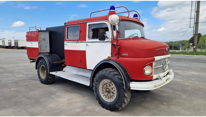 Mercedes-Benz 1113 4X4 new tank - Xe tải cứu hỏa: hình 2 Mercedes-Benz 1113 4X4 new tank - Xe tải cứu hỏa: hình 2
