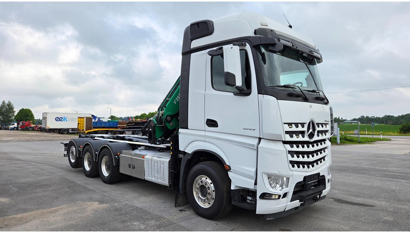 Mercedes-Benz Arocs 3253 8X4*4 Fassi F295 - Xe tải nâng móc, Xe cẩu tự hành: hình 4 Mercedes-Benz Arocs 3253 8X4*4 Fassi F295 - Xe tải nâng móc, Xe cẩu tự hành: hình 4