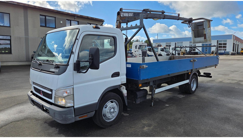 Mitsubishi CANTER FE85B HIAB 026 - Xe tải thùng lửng/ Phẳng, Xe cẩu tự hành: hình 1 Mitsubishi CANTER FE85B HIAB 026 - Xe tải thùng lửng/ Phẳng, Xe cẩu tự hành: hình 1