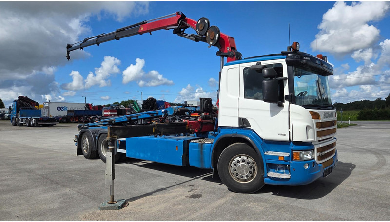Scania P360 6X2*4 HMF 1720K4 EURO6 - Xe tải hệ thống cáp, Xe cẩu tự hành: hình 2 Scania P360 6X2*4 HMF 1720K4 EURO6 - Xe tải hệ thống cáp, Xe cẩu tự hành: hình 2