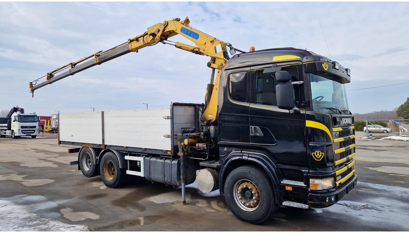 Scania R164 6X2 EFFER 150 full steel - Xe tải thùng lửng/ Phẳng, Xe cẩu tự hành: hình 2 Scania R164 6X2 EFFER 150 full steel - Xe tải thùng lửng/ Phẳng, Xe cẩu tự hành: hình 2