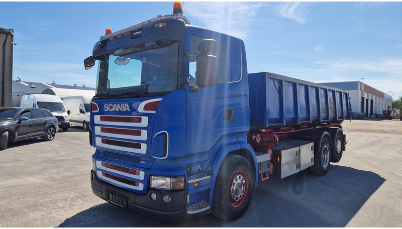 Scania R340 6X2*4 + Container - Xe tải hệ thống cáp: hình 1 Scania R340 6X2*4 + Container - Xe tải hệ thống cáp: hình 1