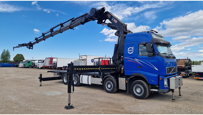 Volvo FH480 8X4 HIAB 800E-6 HiPro + JIB170X5 - Xe tải thùng lửng/ Phẳng, Xe cẩu tự hành: hình 2 Volvo FH480 8X4 HIAB 800E-6 HiPro + JIB170X5 - Xe tải thùng lửng/ Phẳng, Xe cẩu tự hành: hình 2