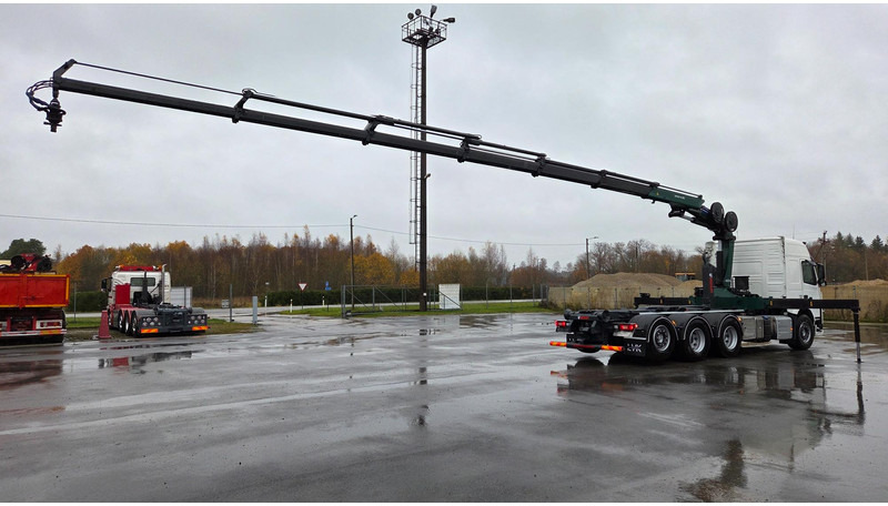 Volvo FM500 8X4*4 HMF 2620K6 - Xe tải nâng móc, Xe cẩu tự hành: hình 3 Volvo FM500 8X4*4 HMF 2620K6 - Xe tải nâng móc, Xe cẩu tự hành: hình 3